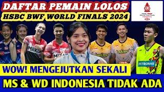 Daftar Lengkap Pemain Lolos HSBC BWF WORLD TOUR FINALS 2024 Pasca Badminton Macau Open 2024