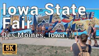 2021 Iowa State Fair - Des Moines, Iowa, USA (4K Ultra HD 24fps) | August 2021