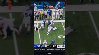 The Lions onside kick that lost game & Mack Hollins almost returns it for a TD #buffalobills ￼