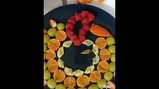 Easy Diwali special fruit platter demo