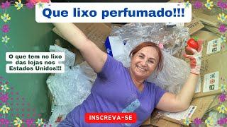 ENCONTREI MUITOS PERFUMES NO LIXO!!! | DUMPSTER DIVING | O QUE TEM NO LIXO DAS LOJAS DOS EUA