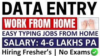 TYPING JOBS FROM HOME |WORK FROM HOME JOBS 2025 |ONLINE JOBS AT HOME | ONLINE TYPING JOBS