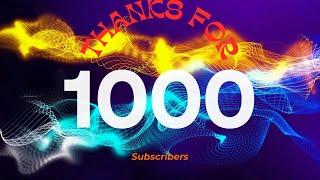 "Revolutionizing Success: My 1000 Subscribers Thank You Video!" #anusfunland