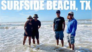  Spent a Day at SURFSIDE BEACH, TX| 4K