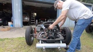 WILL IT RUN ? MUSTIE1 & the 1957 Vw Bug Engine , sitting for years : Will it start ?