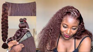 It's Braiding Hair . How to Make an Attachment Braiding Hair Wig like a Pro as a Beginner.