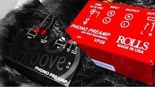 GOgroove Phono Preamp vs Rolls VP29