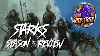 STARKS // SEASON 5 REVIEW with LArks - A Song of Ice and Fire:Tabletop Miniatures Game