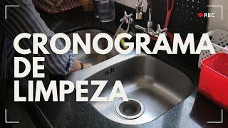 CRONOGRAMA DE LIMPEZA SEMANAL | FLÁVIA FERRARI