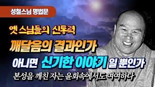 옛 스님들의 신통이야기를 어떻게 볼 것인가? : 일체지와 무애행 [성철스님 명법문 15]