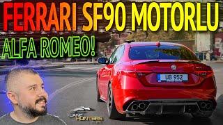 FERRARI SF90 Motorlu ALFA ROMEO️(BÜYÜLEYİCİ SES) Giulia Quadrifoglio️