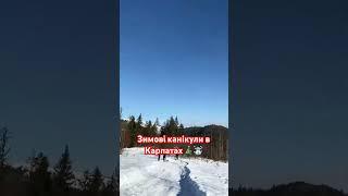 Зимові канікули в Карпатах | табір Кемп Лайф️