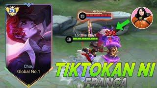 GLOBAL NO. 1 CHOU vs TOP PHILIPPINES FRANCO?? (tiktokan)!!!