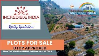 Incredible India Projects Pvt Ltd | Tomorrow World | Plots for Sale | Bhongir | 040 66331144