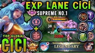 Supreme No.1 Cici Build!! Top Global Cici Best Build 2024 - Mobile Legends