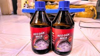 Keo lạnh dán mica không khói 3T