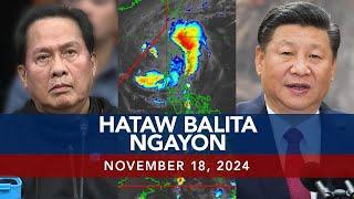 UNTV: Hataw Balita Ngayon | November 18, 2024