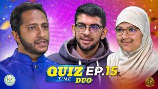 QuizTime Duo - Saison 3 Ep. 15 - Zamane Khamis & Insiya Khamis