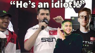 OpTic Scump & Shotzzy React To LethuL CALLING OUT THE HATERS Live On Stage!!