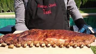 Costillas de Cerdo a la Parrilla, Tiernas y Sabrosas. Te vas a quedar con el Hueso en la mano