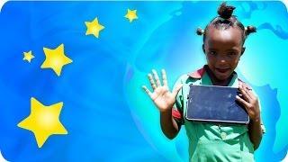 Isibongo Primary receives tablets from Touchable Earth