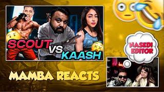 MAMBA REACTS TO @scoutxtra ft. KRUTIKA PLAYS  | MAMBA SHORTS