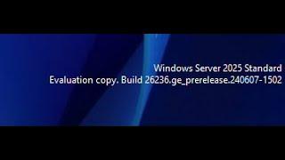 Windows Server 2025: 100% Unusable