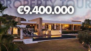 Inside €9.400.000 Single-Story Frontline Golf Modern Mega-Mansion in Marbella | Drumelia Real Estate