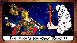 FOOL’S JOURNEY PART 2  WANDS  Easiest Way To Learn The Tarot 