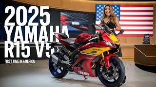 "2025 YAMAHA R15 V5 FIRST LOOK, REVIEW AND RIDE TEST"