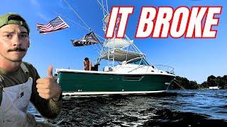 My Rotten Boat RIPS | 2000 Pursuit 3400 Fisherman with Twin Volvo TAMD 63P DIESEL Engines