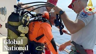 Global National: Aug. 20, 2024 | Divers struggle to enter Sicily yacht wreck