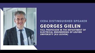 CEDA Distinguished Speaker at DATE 2022: Georges Gielen