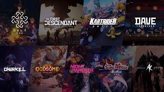 NEXON G-STAR 2022 게임 라인업 소개