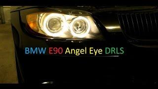 BMW E90 Angel Eyes as standard DRLs DIY and coding via NCS Expert