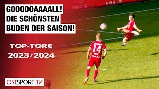 Die besten Tore der Saison 2023/2024 in der Regionalliga Nordost | OSTSPORT.TV