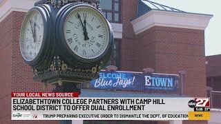 Elizabethtown College partners with Camp Hill to offer dual enrollment courses