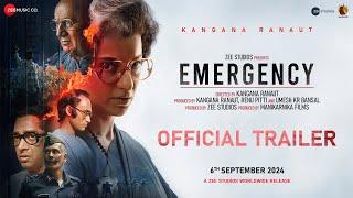 Emergency - Official Trailer | Kangana Ranaut, Anupam K, Shreyas T, Milind S | In Cinemas 6th Sept