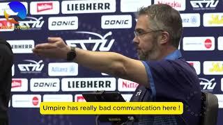 The Complexity of Service Rules in Table Tennis - Bad umpire !