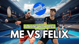 I Challenged Felix Mischker from Tennis Brothers to a Match