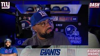 Giants Lose to the Commanders 27-22 |  Rock Bottom.....smh