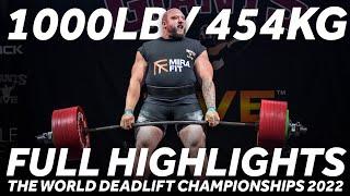 Hicks Joins 1000lb Club & Makarov Attempts 505kg | Deadlift Championships 2022 | Highlights