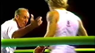 Jeff Whaley (USA) vs (New Zealand) Mike Colley amateur boxing 1979