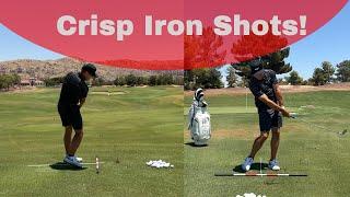 Crisp Iron Shots | Martin Chuck | Tour Striker Golf Academy