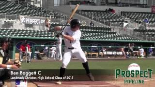 Ben Baggett Prospect Video, C, Landmark Christian High School Class of 2015