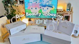 The cheapest items from Dior + Free pouch & samples | Dior Beauty Aesthetic Unboxing 