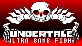 Undertale Ultra Sans Fight (WATERS OF MEGALOVANIA + ENDING) [TheKiddo - Take] || Undertale Fangame