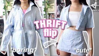 THRIFT FLIP: turning UGLY mens clothes into TRENDY clothes!