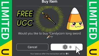 Sniping Candycorn long sword #1 (FREE UGC LIMITED)