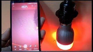 How to Setup Mi Led Smart Bulb | Connect Mi Smart Led Bulb To Mobile | Mi Home App Setup | #xiaomi